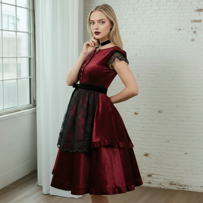 Patron Robe Fleur taille 34-54  Robe pour femme image number 11