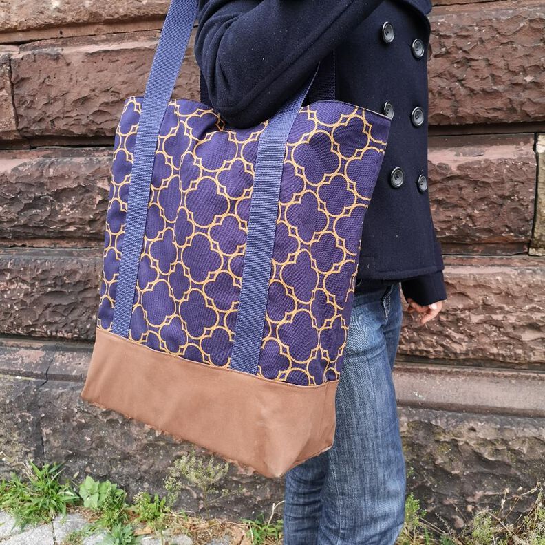 Grand sac de courses Georges, Tote bag image number 1