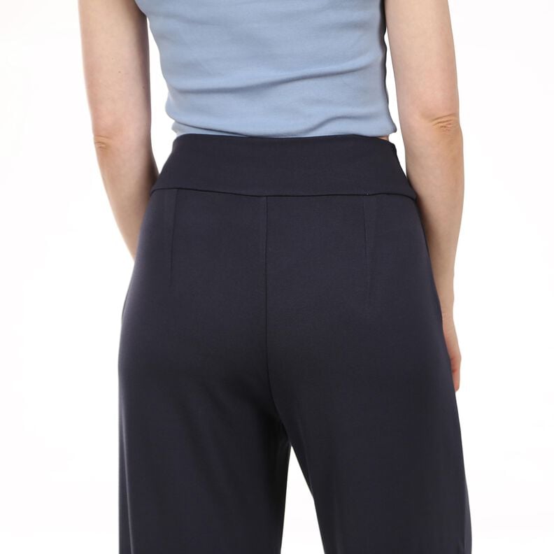 Madame ADA - Pantalon en jersey large à plis XS-XXL image number 4