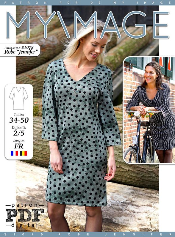 Robe JENNIFER Patron de Couture image number 2