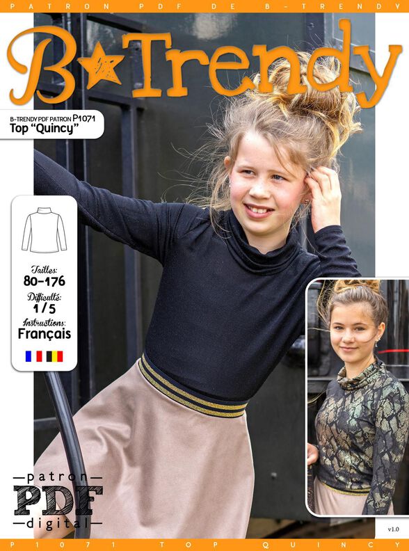 Top QUINCY Patron de Couture image number 2