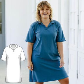 Robe Polo à manches courtes XS-XXXL, Patron de couture