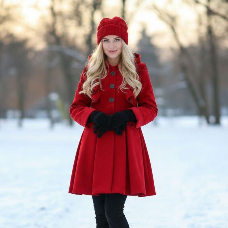 Patron de couture Manteau femme Noémie taille 34-54 cintré  image number 6