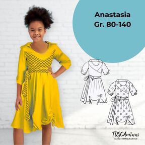 Patron Robe pour enfants Anastasia tailles 80 -140 