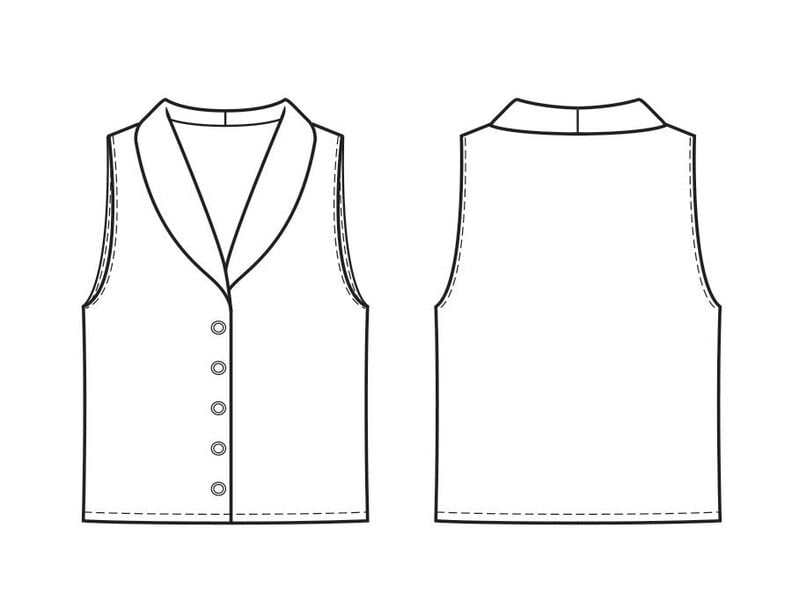 Blouse Naomi Patron de Couture image number 3