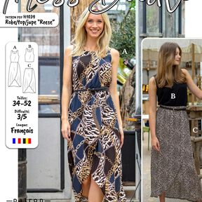 Robe Reese Patron de Couture