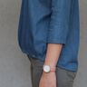 Madame NINA - Chemisier avec plis dans l’ourlet XS-XL thumbnail number 5