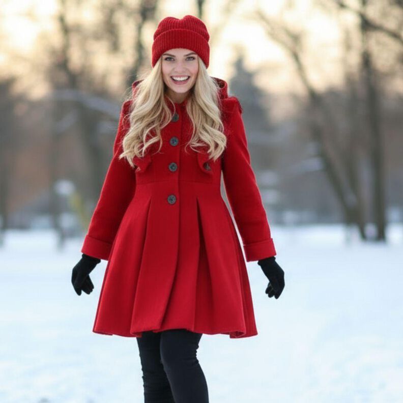 Patron de couture Manteau femme Noémie taille 34-54 cintré  image number 5