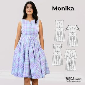Robe Monika T. 34-54 Patron