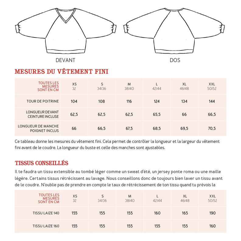 Madame LIVI - sweat à manches raglan XS-XXL image number 10