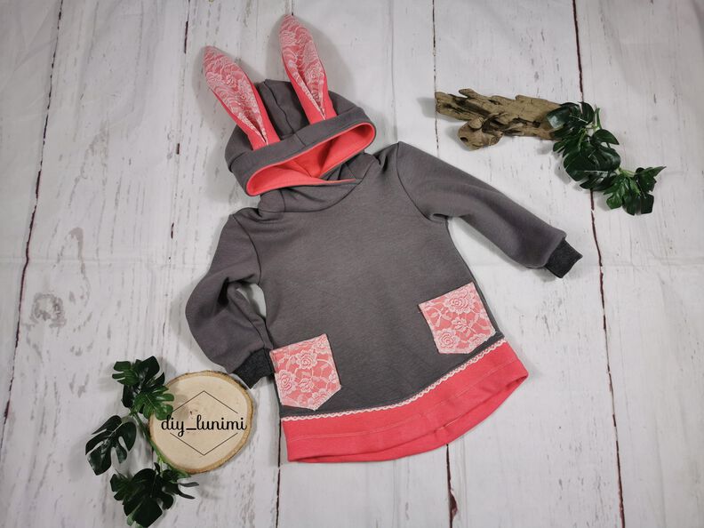 Hoodie Lisa+Bosse tailles 68-140 Patron image number 10