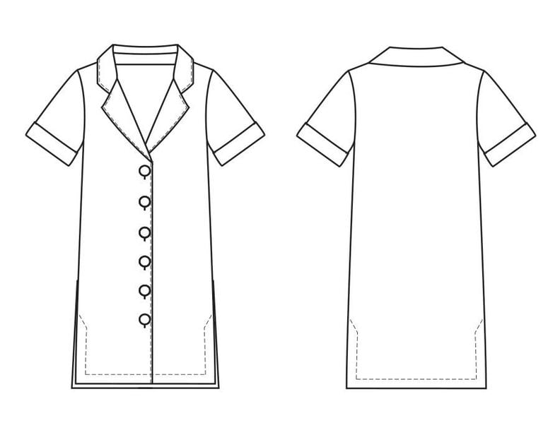 Robe Peggy Patron de Couture image number 3