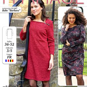 Robe Barbara Patron de Couture