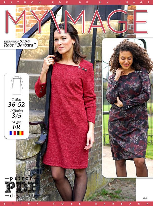 Robe Barbara Patron de Couture image number 2