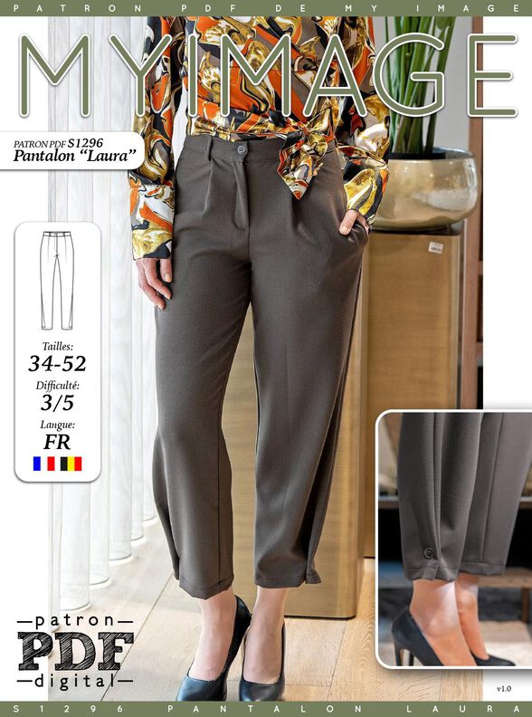 Pantalon Laura Patron de Couture image number 2