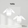 Patron YELLA + tutoriel | Sweat à capuche | Tailles 34-54 thumbnail number 10