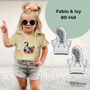  T-shirt enfant Fabio + Ivy t. 80-140 patron de couture