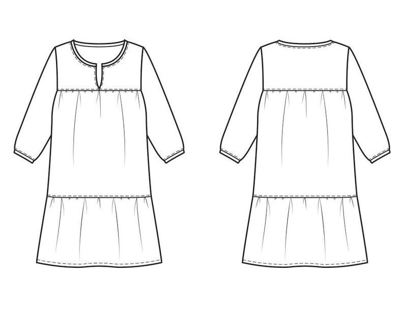 Robe Fenna Patron de Couture image number 3