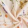 Tissu double gaze de coton Fleurs de printemps – écru/orange pêche,  thumbnail number 3