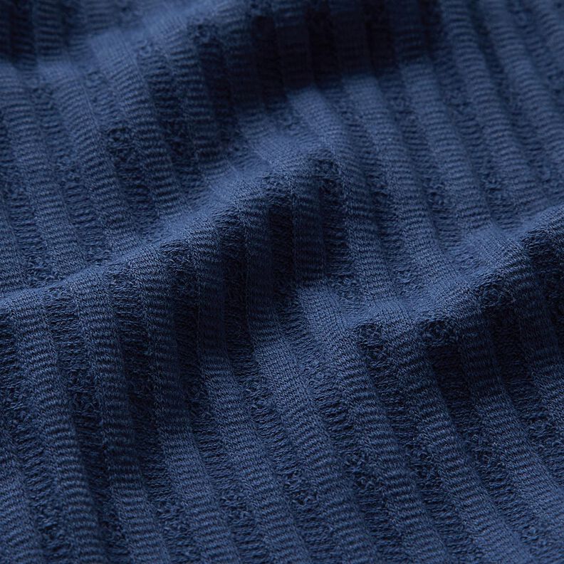 Jersey côtelé Modèle de tricot – bleu nuit,  image number 2