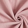 GOTS Tissu triple gaze de coton – vieux rose clair,  thumbnail number 4