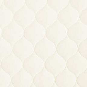Tissu matelassé Motif de cercle – écru, 