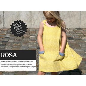 ROSA - Robe et débardeur à bretelles torsadées et poches, Studio Schnittreif | 74 - 140, 