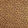Tissu de décoration Semi-panama Motif léopard – mocca/noir,  thumbnail number 1