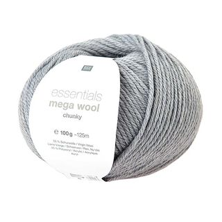 Essentials Mega Wool chunky | Rico Design – gris clair, 