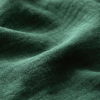 Tissu double gaze de coton – vert foncé, 