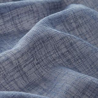 Tissu pour rideaux Voile Ibiza 295 cm – bleu jean, 