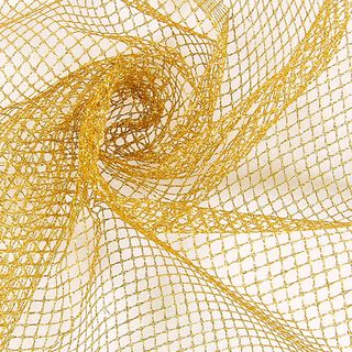 Tulle résille – or métallique, 