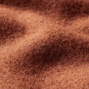 Loden de laine foulé Chiné – terre cuite, 