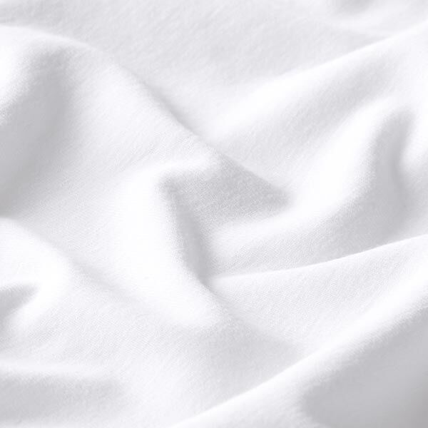 GOTS Jersey coton | Tula – blanc,  image number 2