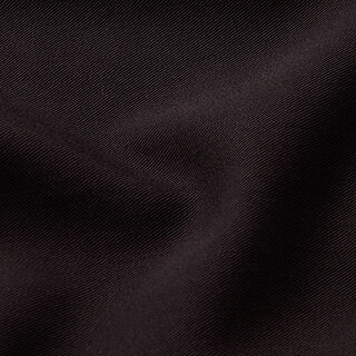 Tissu stretch en laine vierge mélangée Uni – noir, 