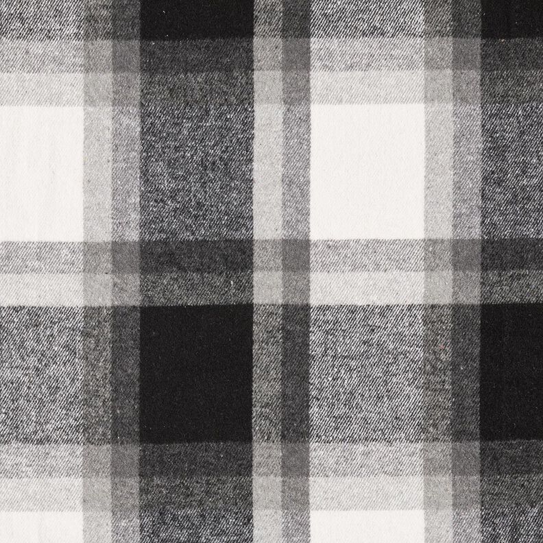 Flanelle pour manteau à carreaux | Katia Fabrics – gris brume/argent ancien,  image number 1