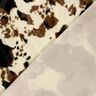 Imitation Fourrure d'Animal vache – marron/blanc,  thumbnail number 4