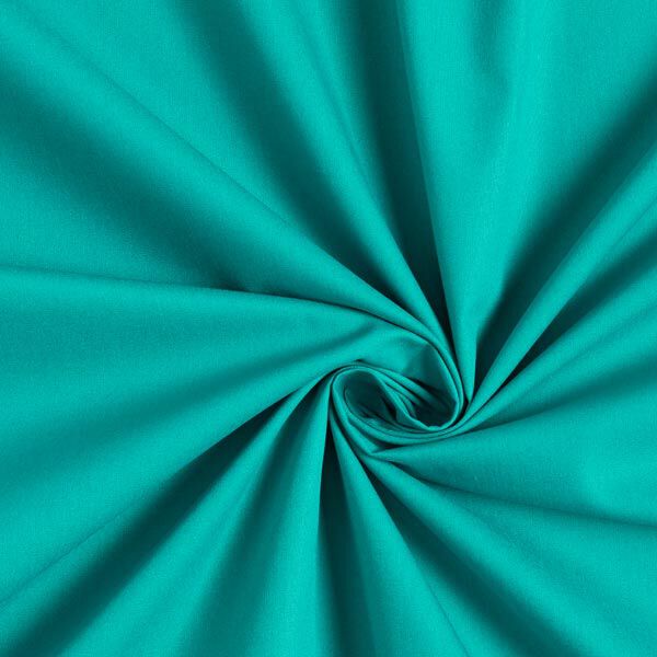 Popeline coton Uni – turquoise,  image number 1