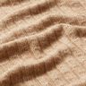 Tissu maille Tissu ajouré à rayures pailletées élégantes – marron clair,  thumbnail number 2