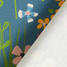 Tissu d'extérieur Canvas oiseaux et fleurs – bleu acier,  thumbnail number 4
