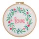 Kit cadre à broder Love,  thumbnail number 2