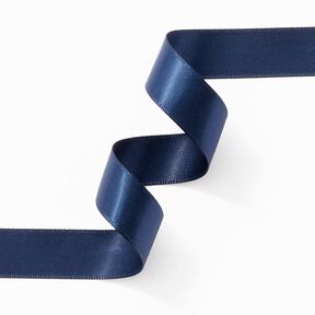 Ruban de satin [15 mm] – bleu marine, 
