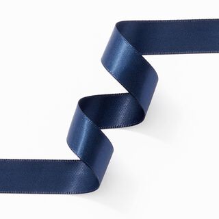 Ruban de satin [15 mm] – bleu marine, 