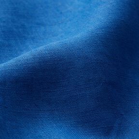 Lin mélangé léger prélavé – bleu roi, 