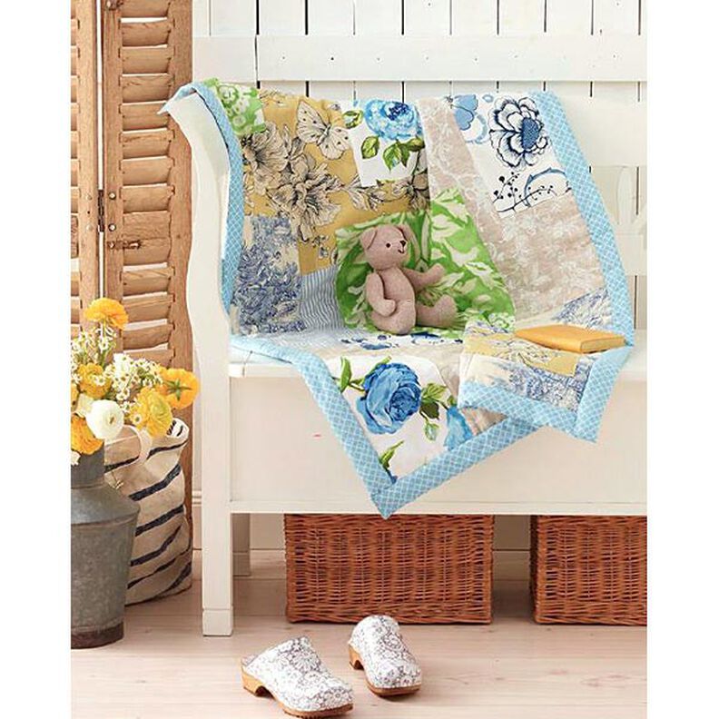 Tissu de décoration Pastorale 280 cm – bleu,  image number 2