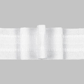 Ruban plissé 3x, 26 mm – blanc | Gerster, 