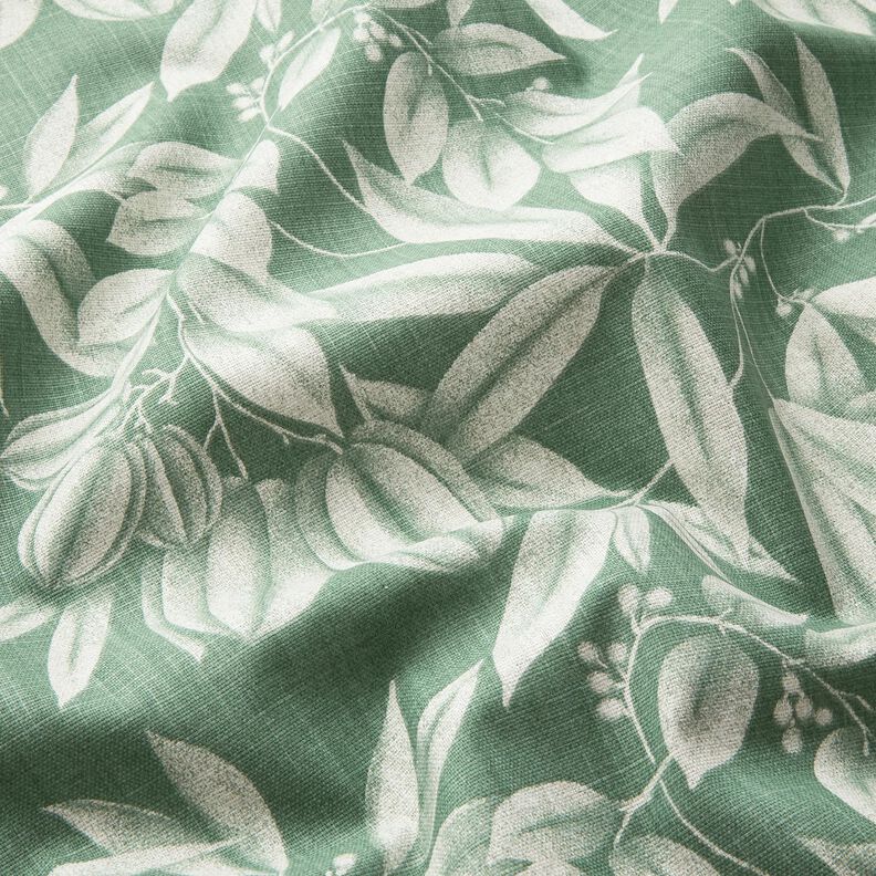 Tissu de décoration Panama Branches suspendues – roseau, image number 2