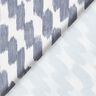 Tissus pour maillot de bain Coups de pinceau – écru/gris schiste,  thumbnail number 4