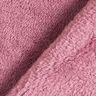 Fourrure synthétique Tissu peluche uni – vieux rose foncé,  thumbnail number 3