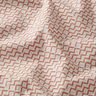 Tissu en coton Cretonne Zigzag ethnique – terre cuite,  thumbnail number 2